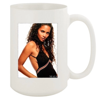 Halle Berry 15oz White Mug