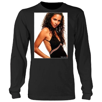 Halle Berry Men's Heavy Long Sleeve TShirt