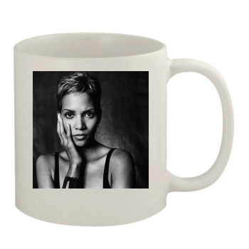 Halle Berry 11oz White Mug