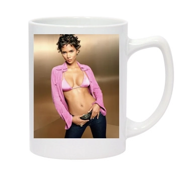 Halle Berry 14oz White Statesman Mug