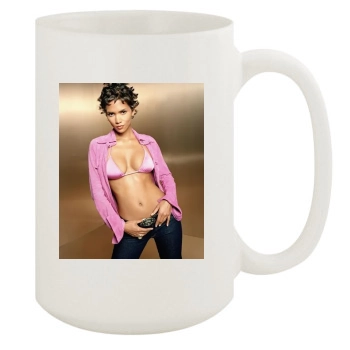 Halle Berry 15oz White Mug