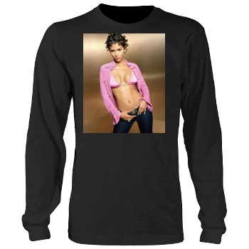 Halle Berry Men's Heavy Long Sleeve TShirt