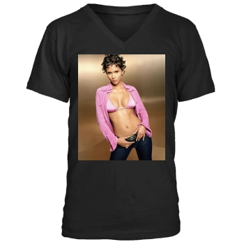 Halle Berry Men's V-Neck T-Shirt