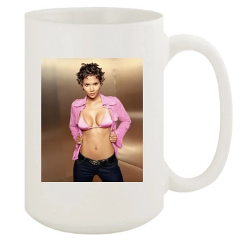 Halle Berry 15oz White Mug