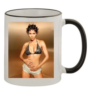 Halle Berry 11oz Colored Rim & Handle Mug