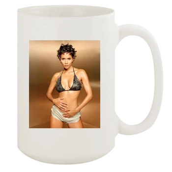 Halle Berry 15oz White Mug