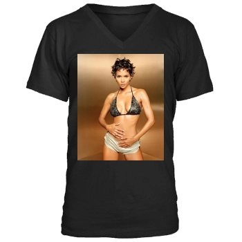 Halle Berry Men's V-Neck T-Shirt