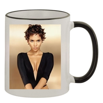 Halle Berry 11oz Colored Rim & Handle Mug