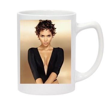 Halle Berry 14oz White Statesman Mug