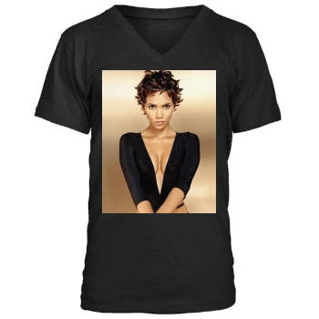 Halle Berry Men's V-Neck T-Shirt