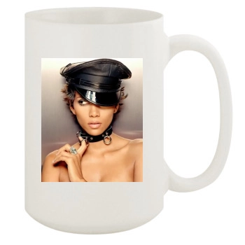 Halle Berry 15oz White Mug