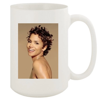 Halle Berry 15oz White Mug