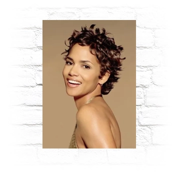 Halle Berry Metal Wall Art