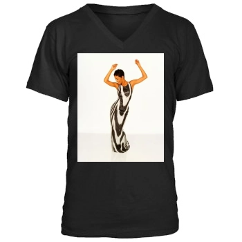 Halle Berry Men's V-Neck T-Shirt