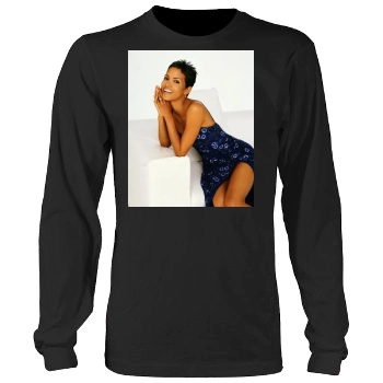 Halle Berry Men's Heavy Long Sleeve TShirt