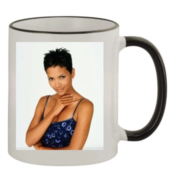 Halle Berry 11oz Colored Rim & Handle Mug