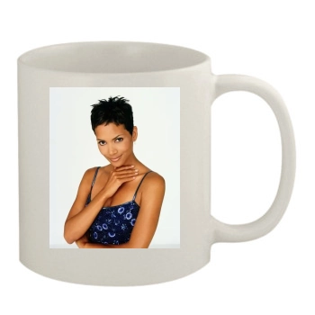 Halle Berry 11oz White Mug