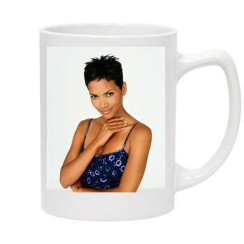 Halle Berry 14oz White Statesman Mug