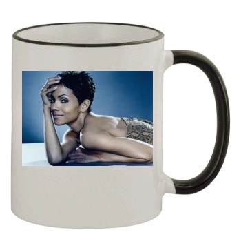 Halle Berry 11oz Colored Rim & Handle Mug