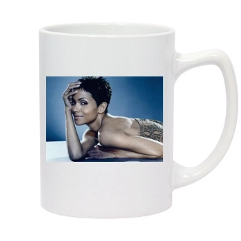 Halle Berry 14oz White Statesman Mug