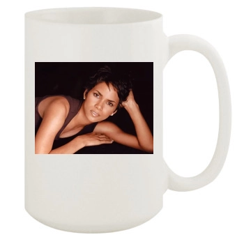 Halle Berry 15oz White Mug