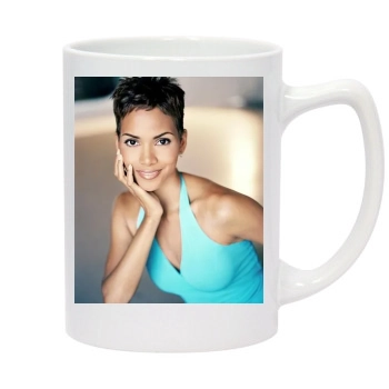 Halle Berry 14oz White Statesman Mug