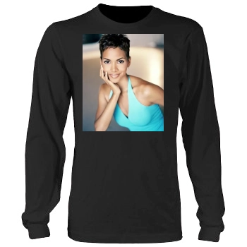 Halle Berry Men's Heavy Long Sleeve TShirt