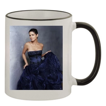 Halle Berry 11oz Colored Rim & Handle Mug