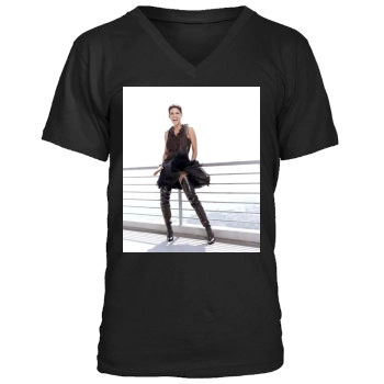 Halle Berry Men's V-Neck T-Shirt