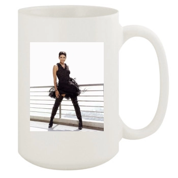 Halle Berry 15oz White Mug