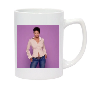 Halle Berry 14oz White Statesman Mug