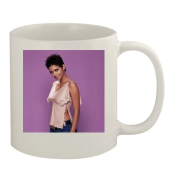 Halle Berry 11oz White Mug