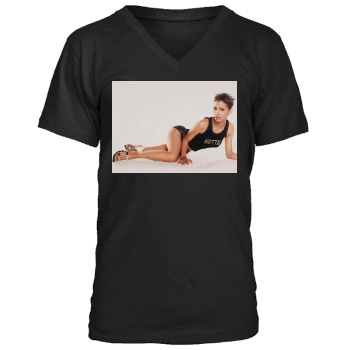 Halle Berry Men's V-Neck T-Shirt