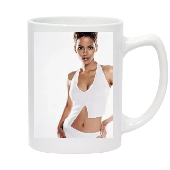 Halle Berry 14oz White Statesman Mug