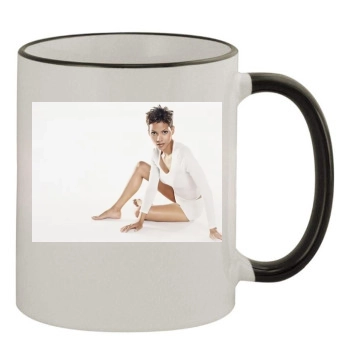 Halle Berry 11oz Colored Rim & Handle Mug