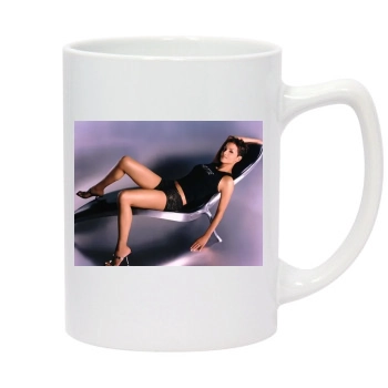 Halle Berry 14oz White Statesman Mug