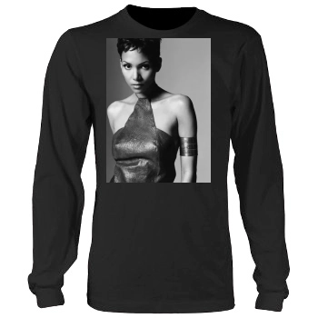 Halle Berry Men's Heavy Long Sleeve TShirt