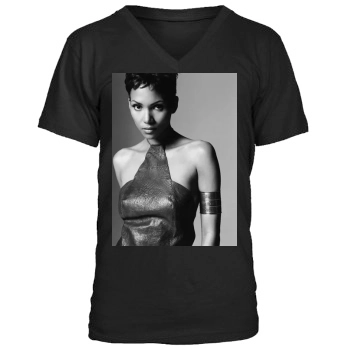 Halle Berry Men's V-Neck T-Shirt