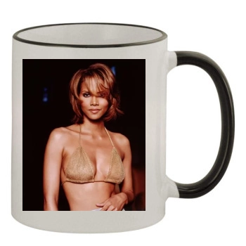 Halle Berry 11oz Colored Rim & Handle Mug