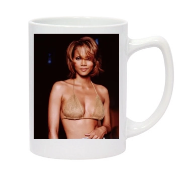 Halle Berry 14oz White Statesman Mug