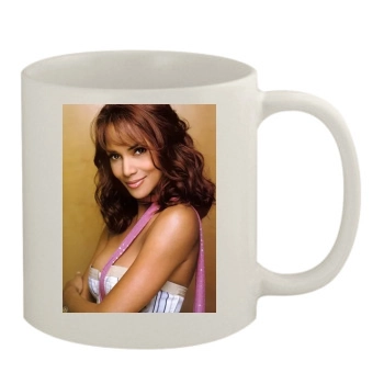 Halle Berry 11oz White Mug