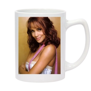 Halle Berry 14oz White Statesman Mug