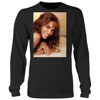 Halle Berry Men's Heavy Long Sleeve TShirt