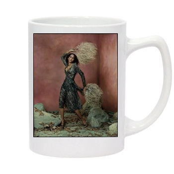 Halle Berry 14oz White Statesman Mug