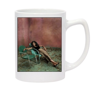 Halle Berry 14oz White Statesman Mug