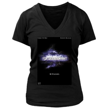 Frankenstein (1994) Women's Deep V-Neck TShirt