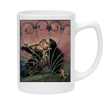 Halle Berry 14oz White Statesman Mug