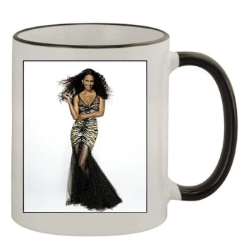 Halle Berry 11oz Colored Rim & Handle Mug