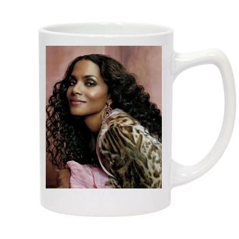 Halle Berry 14oz White Statesman Mug