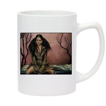 Halle Berry 14oz White Statesman Mug